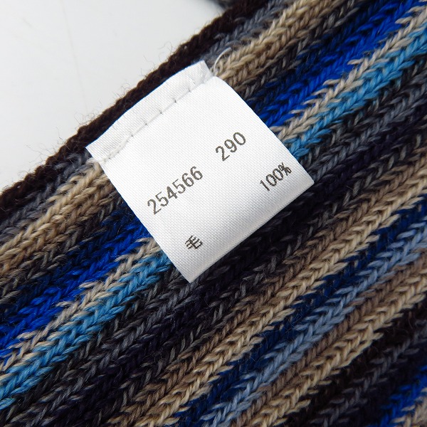 実際に弊社で買取させて頂いたPaul Smith COLLECTION/ポール スミス コレクション マルチストライプマフラーの画像 2枚目