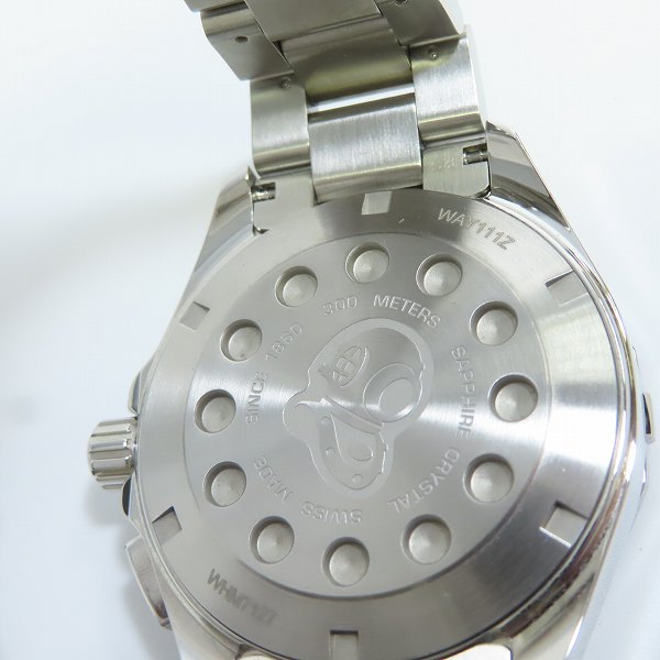実際に弊社で買取させて頂いたTAG HEUER/タグホイヤー AQUA RACER/アクアレーサー WAY111Z.BA0928の画像 4枚目