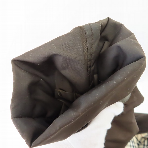 実際に弊社で買取させて頂いたBURBERRY LONDON/バーバリーロンドン キルティングライナー付き 中綿入りコート 40の画像 6枚目