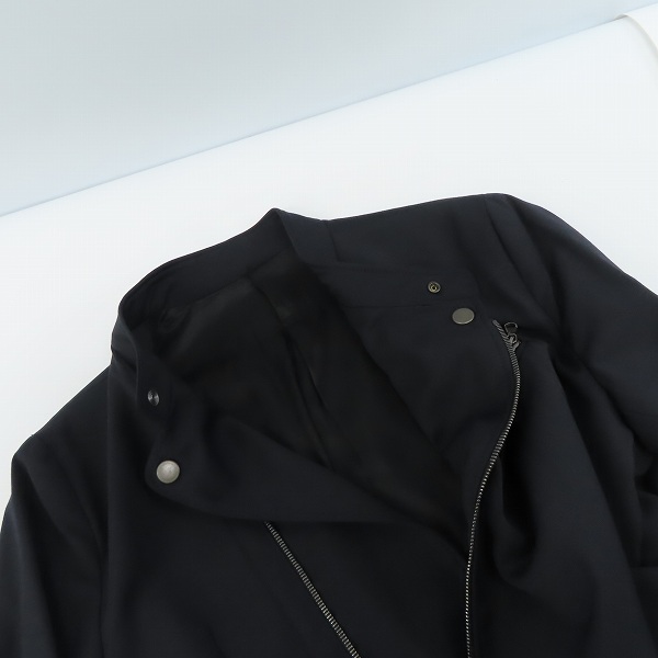 実際に弊社で買取させて頂いたDIESEL BLACK GOLD/ディーゼル ジップ ライダースジャケット 48の画像 5枚目