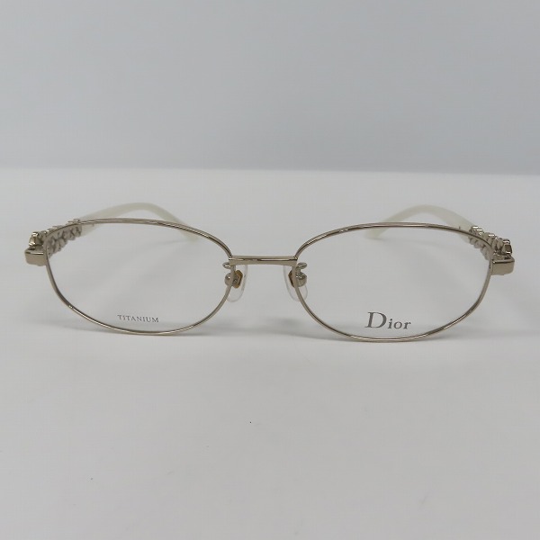実際に弊社で買取させて頂いたChristian Dior/クリスチャンディオール メガネフレーム CD7740Jの画像 1枚目