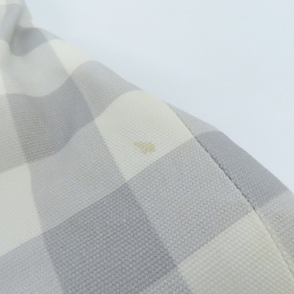 実際に弊社で買取させて頂いたBLACK FLEECE by Brooks Brothers/ブラックフリース ブルックスブラザーズ チェック ジャケット ホワイト×グレー/BB3の画像 5枚目