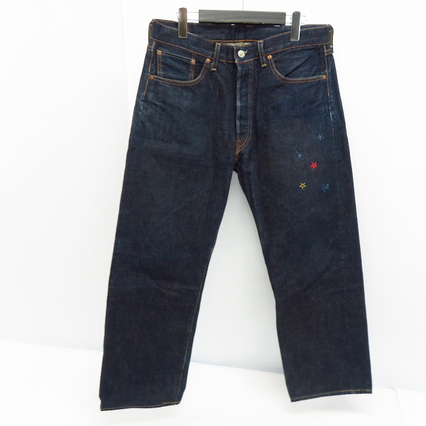 実際に弊社で買取させて頂いたatmos × LVC/LEVI'S VINTAGE CLOTHING/アトモス×リーバイス 1955年モデル復刻 501XX 55501 デニムパンツ W34L36