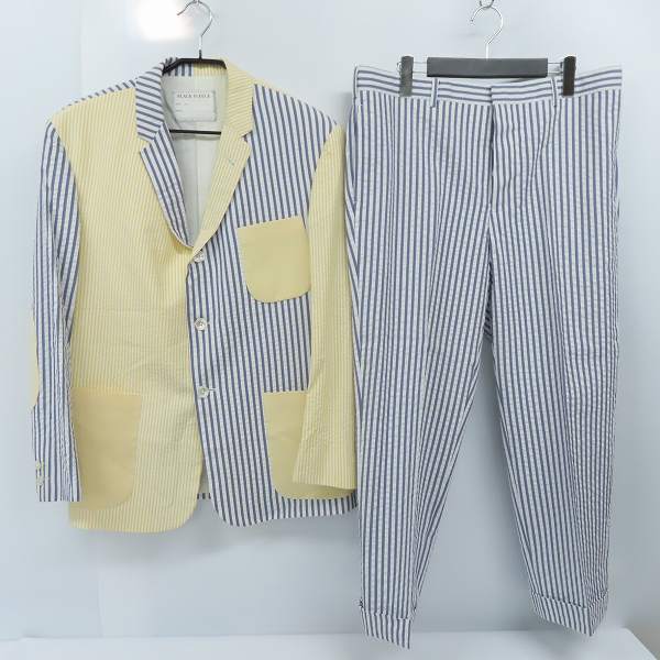 実際に弊社で買取させて頂いたBLACK FLEECE by Brooks Brothers/ブルックスブラザーズ ストライプジャケット/トラウザーズ/BB3