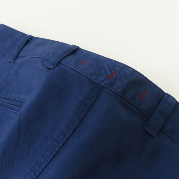 実際に弊社で買取させて頂いたBROOKS BROTHERS/ブルックスブラザーズ コットンパンツ ネイビー/W35の画像 5枚目
