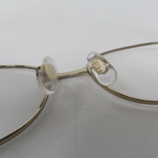 実際に弊社で買取させて頂いたChristian Dior/クリスチャンディオール メガネフレーム CD7740Jの画像 5枚目