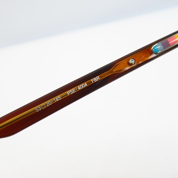 実際に弊社で買取させて頂いたPaul Smith/ポールスミス アイウェア/メガネフレーム PSE-4004の画像 4枚目