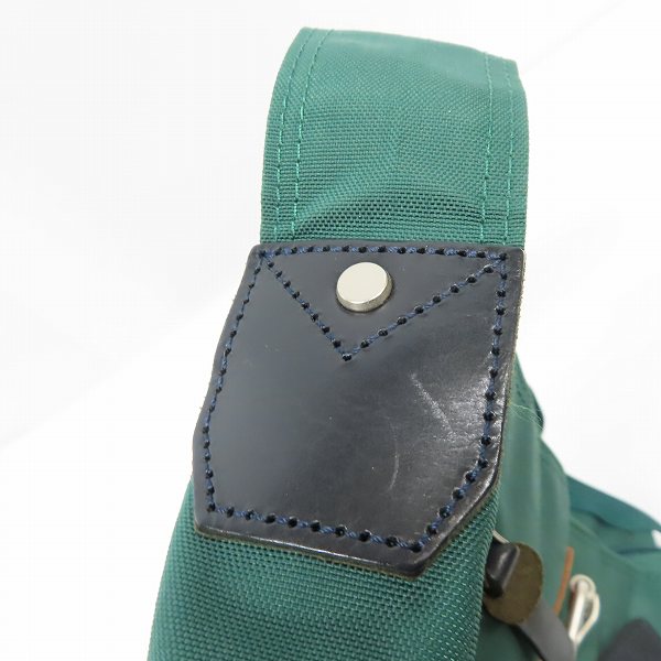 実際に弊社で買取させて頂いたMASTER-PIECE/マスターピース ショルダーバッグ グリーン 12933の画像 8枚目