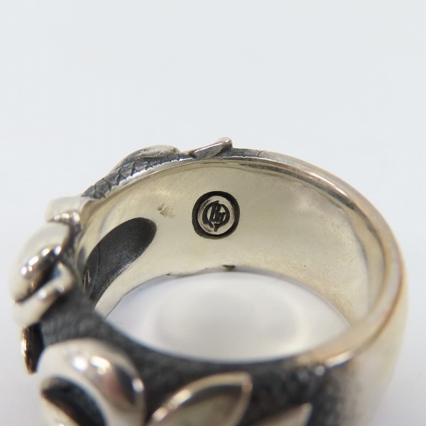 実際に弊社で買取させて頂いた【ギャラ付】Bloody Mary/ブラッディマリー ネプチューンリング 21号の画像 5枚目