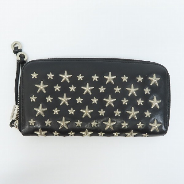 実際に弊社で買取させて頂いたJIMMY CHOO/ジミーチュウ ラウンドファスナー 長財布/ウォレット