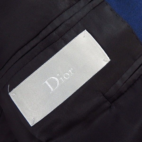実際に弊社で買取させて頂いた【JPタグ】Dior HOMME/ディオールオム ウールテーラードジャケット 364C263Ｍ2158/42の画像 2枚目