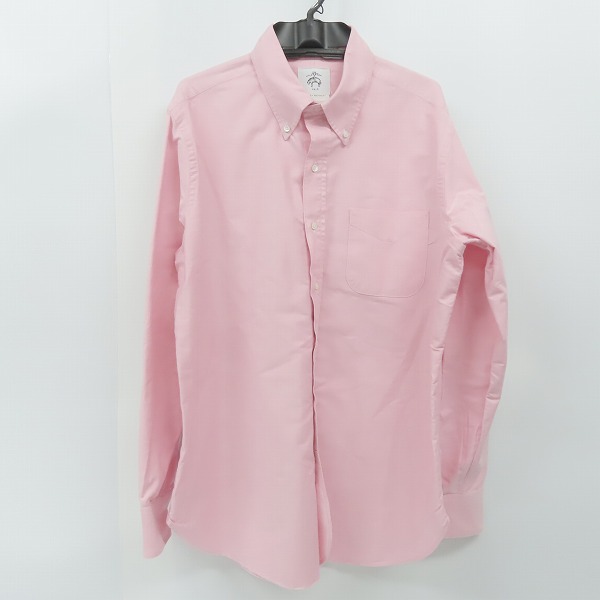 実際に弊社で買取させて頂いたBLACK FLEECE by Brooks Brothers/ブラックフリース  バイ ブルックスブラザーズ 長袖 B.D.シャツ ピンク BB4