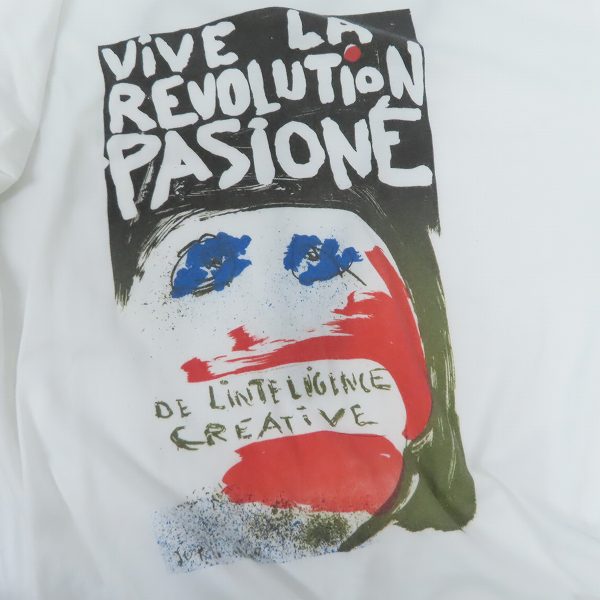 実際に弊社で買取させて頂いたuniform experiment/ユニフォームエクスペリメント プリントTシャツ  'VIVE LA REVOLUTION PASIONE' / BOX TEE./4の画像 5枚目
