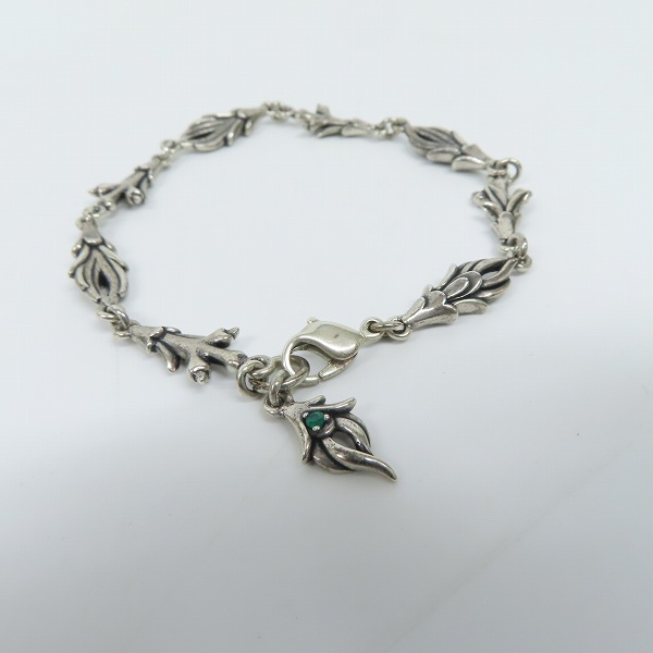 実際に弊社で買取させて頂いた【ギャラ付】Bloody Mary/ブラッディマリー Ties ブレスレット - 絆 -ｗ/エメラルドの画像 1枚目