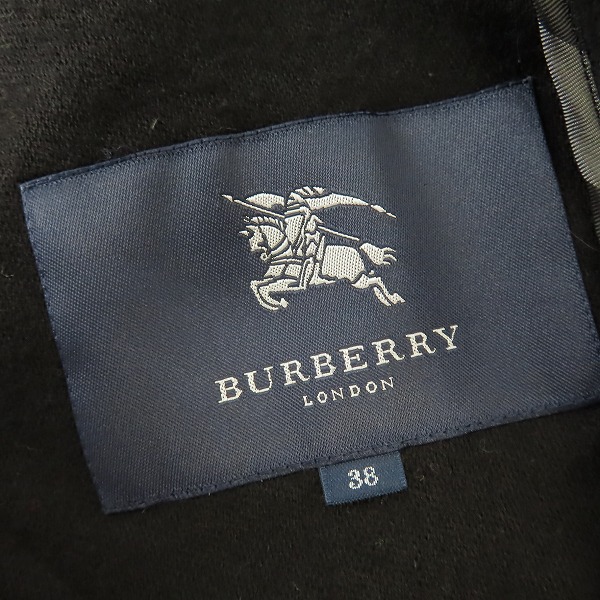 実際に弊社で買取させて頂いたBURBERRY LONDON/バーバリーロンドン  ウールピーコート/Pコート 38の画像 2枚目