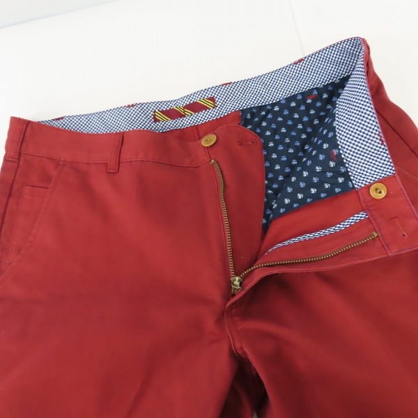 実際に弊社で買取させて頂いたBROOKS BROTHERS/ブルックスブラザーズ コットンパンツ レッド/W35の画像 2枚目