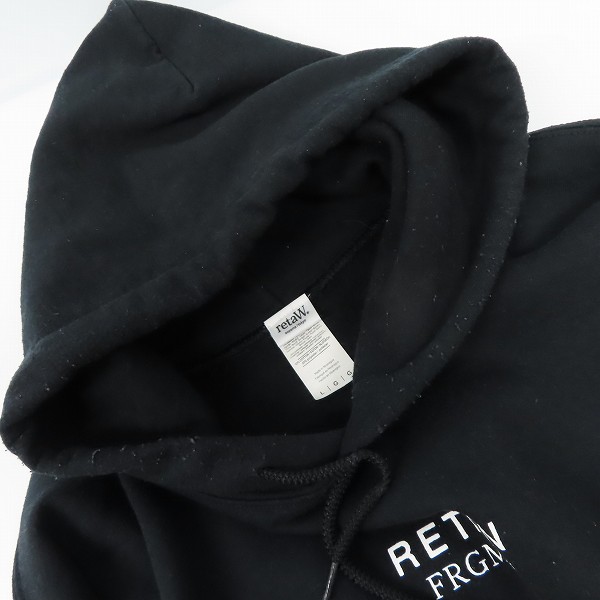 実際に弊社で買取させて頂いたretaW×FRAGMENT design/リトゥ×フラグメントデザイン サークルロゴ プルオーバーパーカー/Lの画像 4枚目