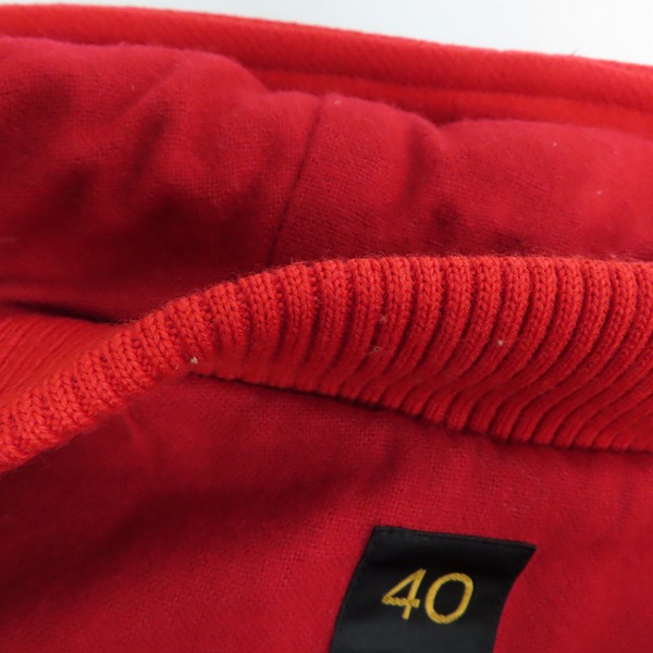 実際に弊社で買取させて頂いたSCYE BASICS/サイベーシックス UNITED ARROWS別注 メルトンウールダッフルコート 5116-73803 40の画像 3枚目