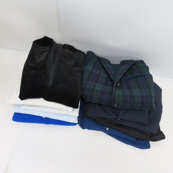 実際に弊社で買取させて頂いた【おまとめ品/10点】417 by エディフィス/エルメネジルド ゼニア他 セットアップ スーツ/シャツ/ジャケット/セーターの画像 1枚目