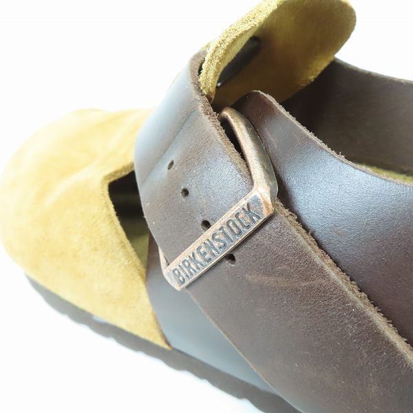 実際に弊社で買取させて頂いたBIRKENSTOCK/ビルケンシュトック LONDON/ロンドン スウェードレザーコンビ サンダル Size：41の画像 6枚目