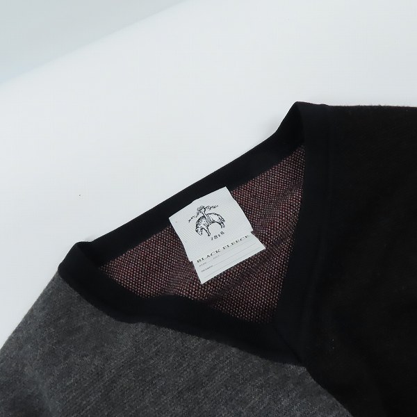 実際に弊社で買取させて頂いたBLACK FLEECE by Brooks Brothers/ブラックフリースブルックスブラザーズ ウール Vネック ニットセーター/BB3の画像 4枚目