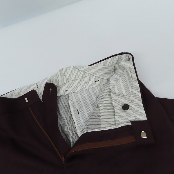 実際に弊社で買取させて頂いたBLACK FLEECE by Brooks Brothers/ブラックフリース ブルックスブラザーズ ウールスラックスパンツ/BB3の画像 4枚目