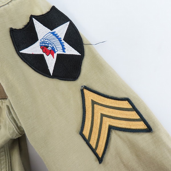 実際に弊社で買取させて頂いたmarka/マーカ ミリタリーシャツ MSTD-10SH01C/3の画像 7枚目