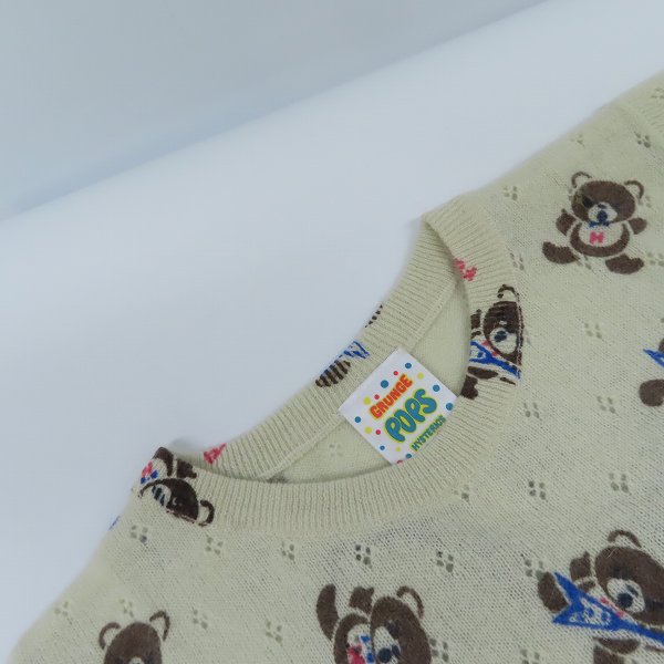 実際に弊社で買取させて頂いたGRUNGE POPS HYSTERICS/ヒステリックグラマー ウール アンゴラ ニットセーター/Fの画像 5枚目