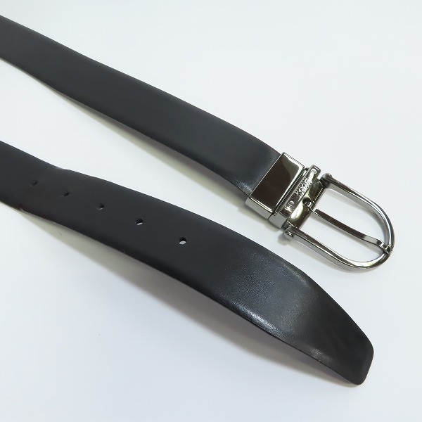 実際に弊社で買取させて頂いたHUGO BOSS/ヒューゴボス レザーベルト ブラックの画像 2枚目