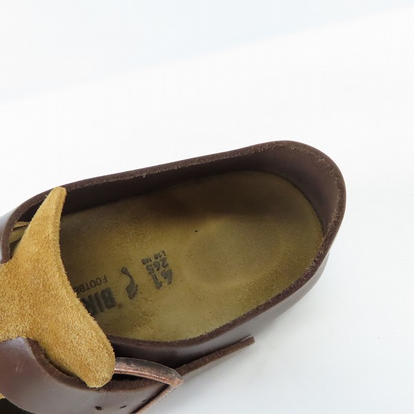 実際に弊社で買取させて頂いたBIRKENSTOCK/ビルケンシュトック LONDON/ロンドン スウェードレザーコンビ サンダル Size：41の画像 4枚目