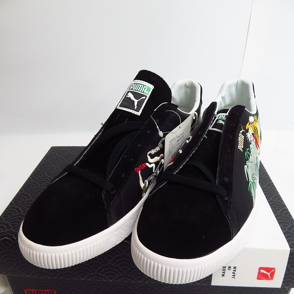 実際に弊社で買取させて頂いたATMOS × PUMA/アトモス×プーマ SUEDE VTG SKAJAN/スカジャン 383609 01/29