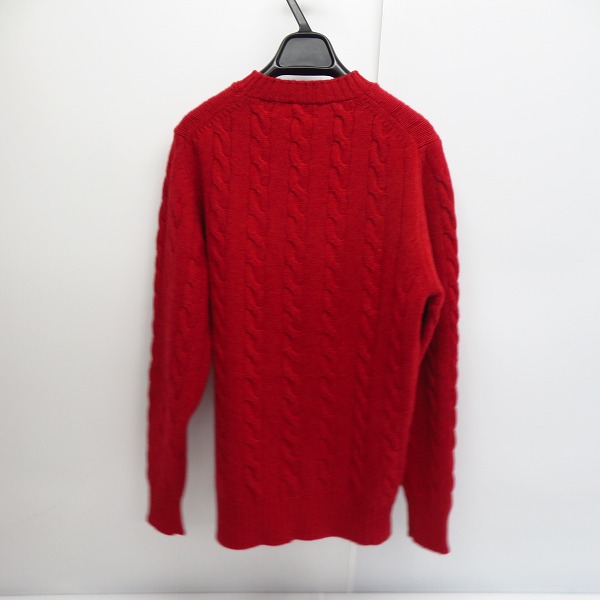 実際に弊社で買取させて頂いたWILLIAM LOCKIE/ウイリアムロッキー ウール ニット United Arrows 別注/42の画像 1枚目