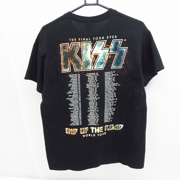 実際に弊社で買取させて頂いたKISS/キッス END OF THE ROAD ワールドツアー バンドTシャツ/Mの画像 1枚目