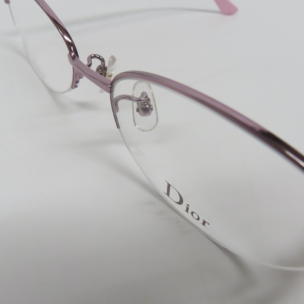 実際に弊社で買取させて頂いたChristian Dior/クリスチャンディオール メガネフレーム CD7765Jの画像 7枚目