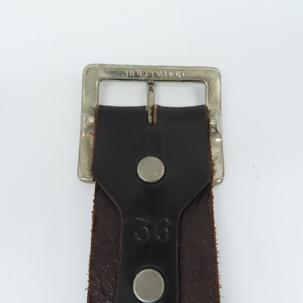 実際に弊社で買取させて頂いたHTC/HOLLYWOOD TRADING CO./ハリウッドトレーディングカンパニー スタッズベルト/36の画像 2枚目