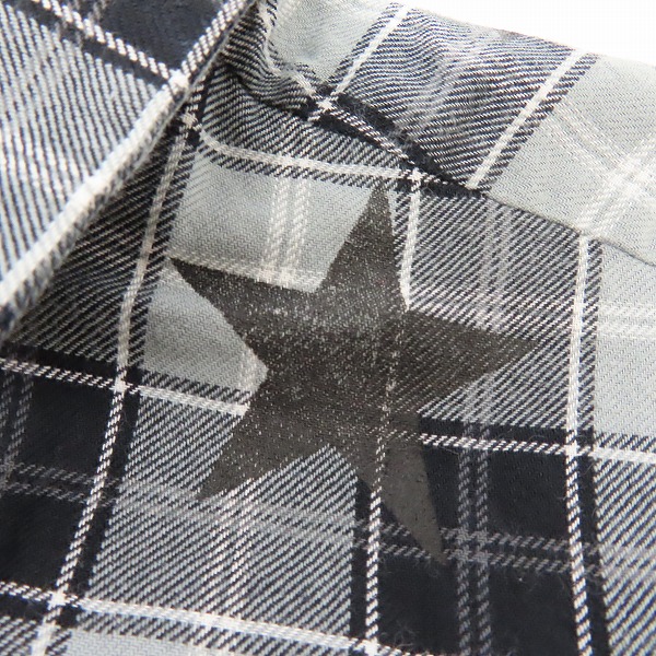 実際に弊社で買取させて頂いたGIVENCHY/ジバンシィ スター/星 プリント 長袖シャツ 37の画像 6枚目