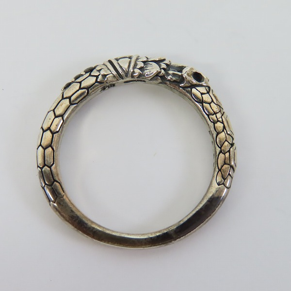 実際に弊社で買取させて頂いた【ギャラ付】Bloody Mary/ブラッディマリー 四神 - 玄武 リング ブラックダイヤ 25号の画像 4枚目