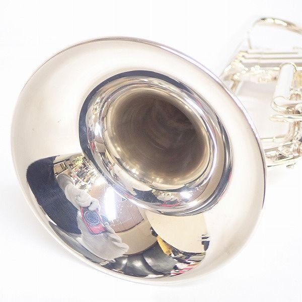 実際に弊社で買取させて頂いた★YAMAHA/ヤマハ YTR-4335G/YTR4335G トランペット 銀メッキ仕上げ セミハードケース付 の画像 2枚目