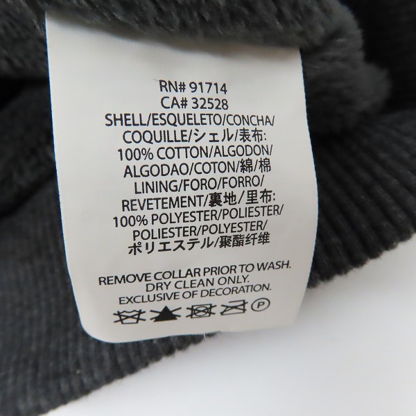 実際に弊社で買取させて頂いたARMANI EXCHANGE/アルマーニエクスチェンジ 裏ボア ジップアップブルゾン Mの画像 4枚目