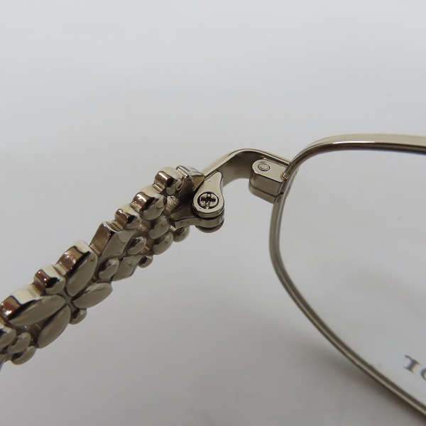 実際に弊社で買取させて頂いたChristian Dior/クリスチャンディオール メガネフレーム CD7740Jの画像 4枚目