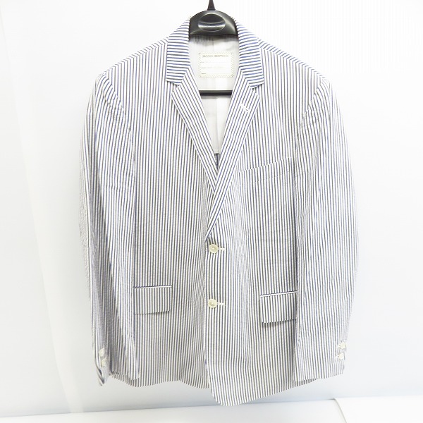 実際に弊社で買取させて頂いたBROOKS BROTHERS/ブルックスブラザーズ ストライプ2Bジャケット/BB3