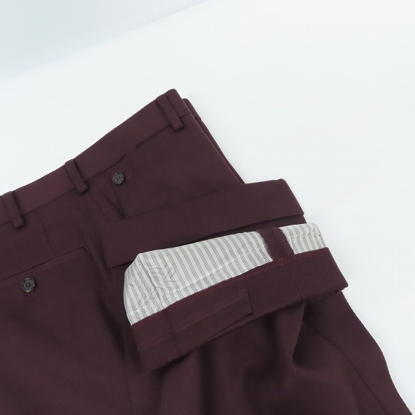 実際に弊社で買取させて頂いたBLACK FLEECE by Brooks Brothers/ブラックフリース ブルックスブラザーズ ウールスラックスパンツ/BB3の画像 7枚目