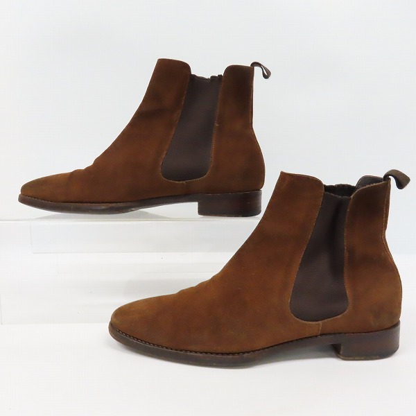 実際に弊社で買取させて頂いたUNITED ARROWS/ユナイテッドアローズ×三陽山長 別注 ブーツ サイドゴア/7の画像 3枚目