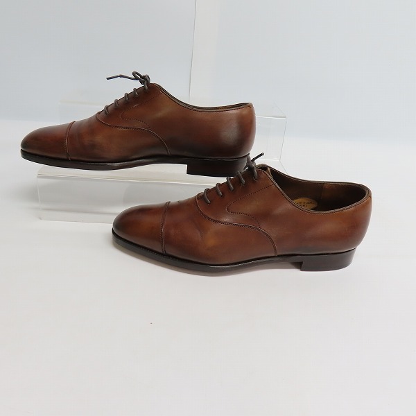 実際に弊社で買取させて頂いたEDWARD GREEN/エドワードグリーン Chelsea/チェルシー ストレートチップ/6.5の画像 3枚目