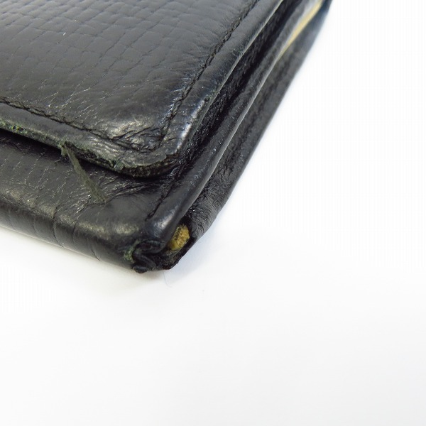 実際に弊社で買取させて頂いたBURBERRY/バーバリー 二つ折り 長財布/ウォレット シボレザーの画像 8枚目