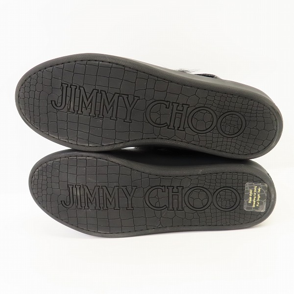 実際に弊社で買取させて頂いたJIMMYCHOO/ジミーチュウ ファー付き ハイカットスニーカーブーツ/42の画像 3枚目