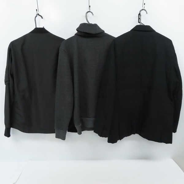 実際に弊社で買取させて頂いたLACOSTE/ラコステ 中綿 3Bテーラードジャケット/ショールカラーカットソー/MA-1/5 3点セットの画像 1枚目