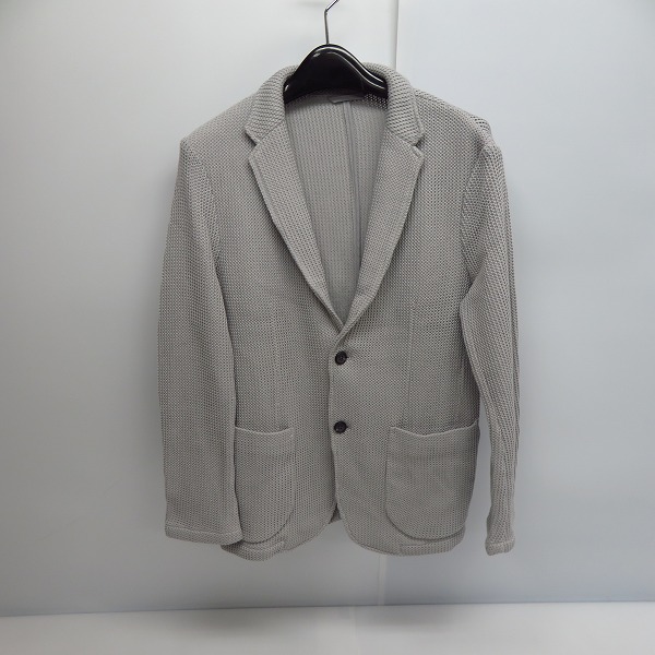 実際に弊社で買取させて頂いたUNITED ARROWS/ユナイテッドアローズ ニット 2B テーラードジャケット/XL