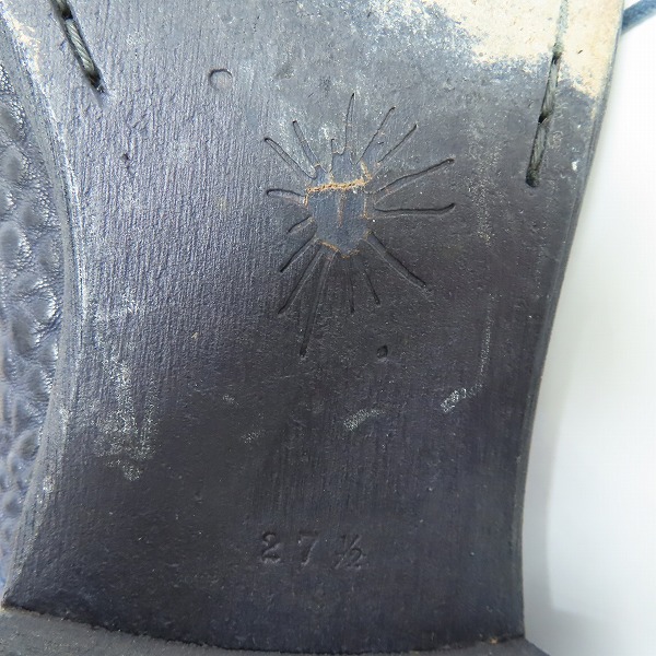 実際に弊社で買取させて頂いたMIHARA YASUHIRO/ミハラヤスヒロ ウイングチップ ブローグシューズ 27.5の画像 5枚目