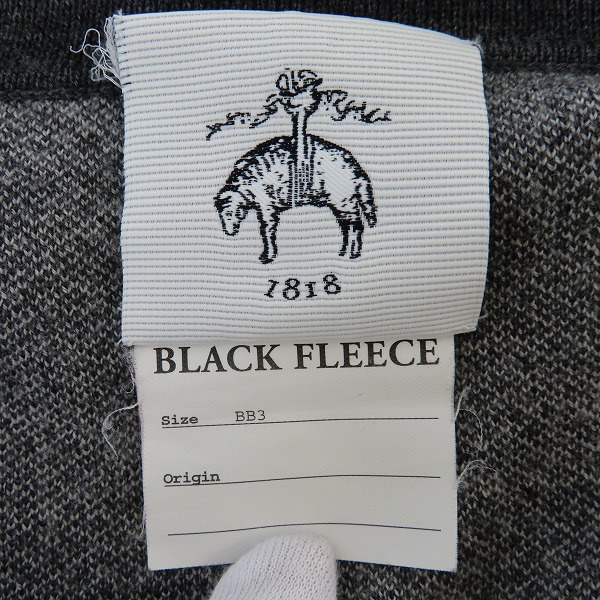 実際に弊社で買取させて頂いたBLACK FLEECE by Brooks Brothers/ブラックフリース ブルックスブラザーズ ウールカーディガン/BB3の画像 2枚目